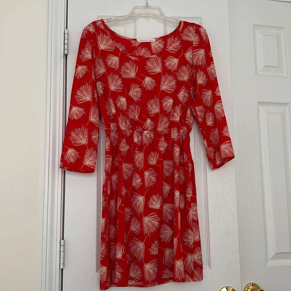 Cinch waist dress | Peaches & Cream